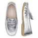 Waterloo Loafer Shoes - Silver