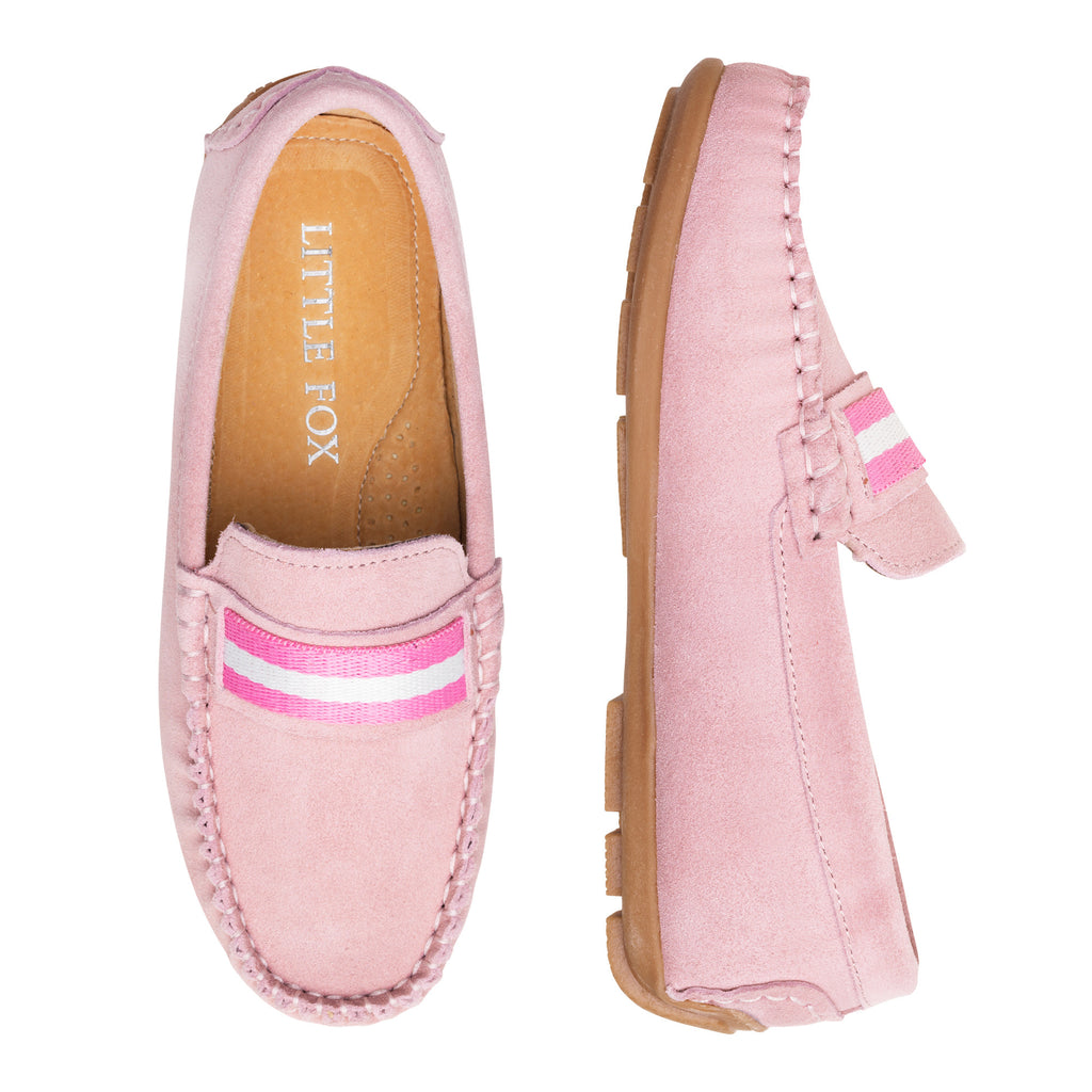 Kensington Loafer Shoes - Pink